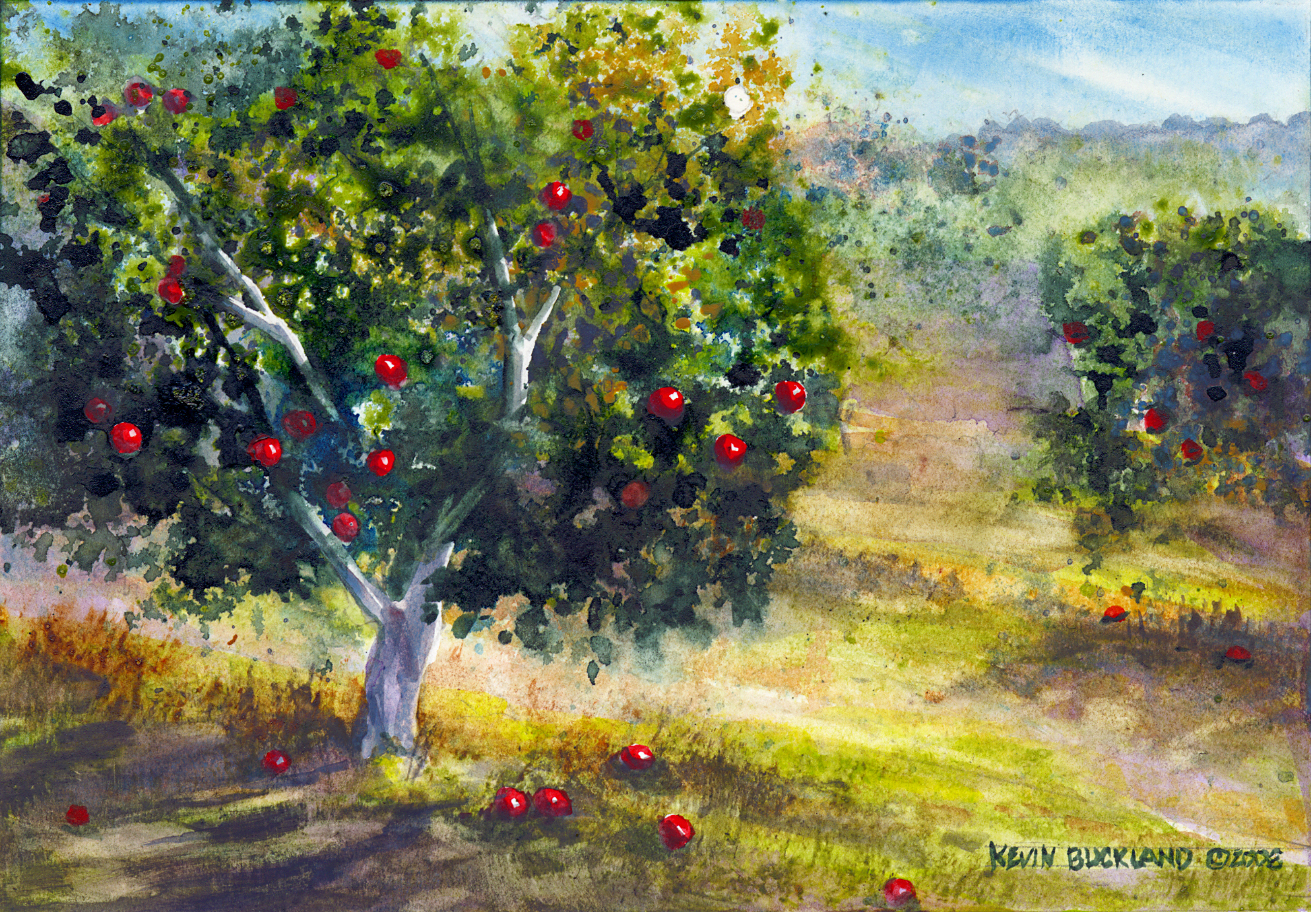 Apple Orchard Painting at Explore collection of