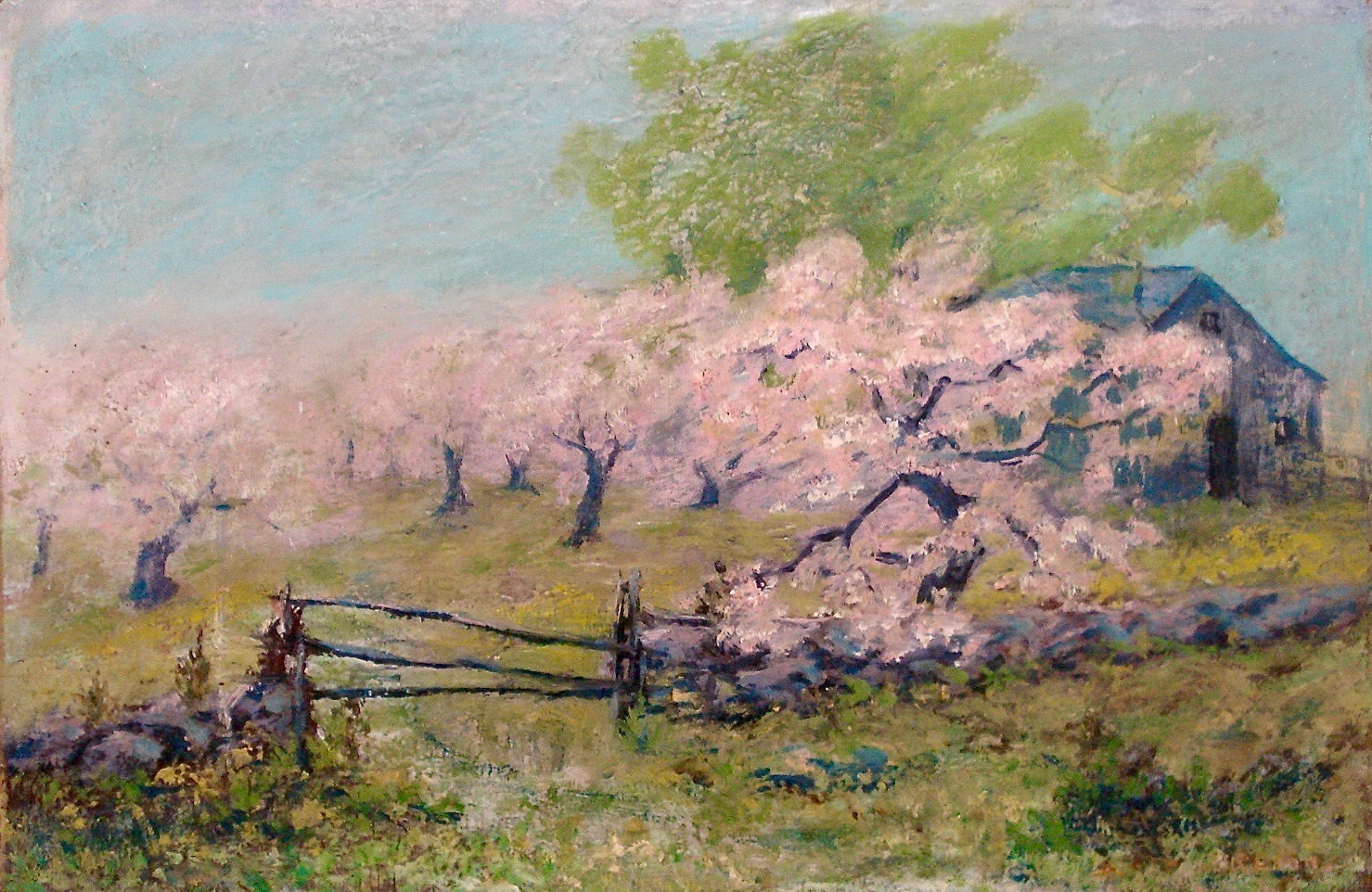 1479x962 Apple Orchard Art Painting Landscape And 37 Similar Items - Apple Orchard Painting