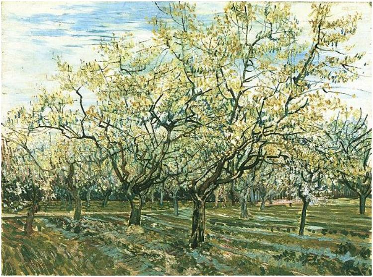 750x557 Apple Orchard Composition - Apple Orchard Painting