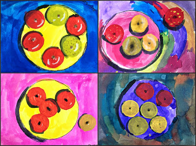 400x298 Marymaking Matisse Inspired Apples - Apple Painting For Kids
