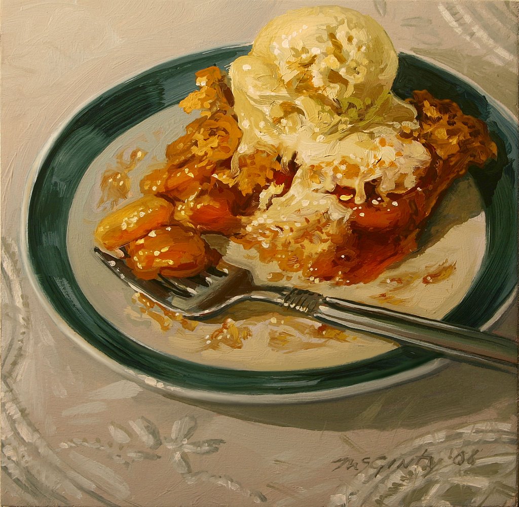 1024x1001 Twice A Week Hot Apple Pie Sold (Click Here To See Results On Ebay) - Apple Pie Painting