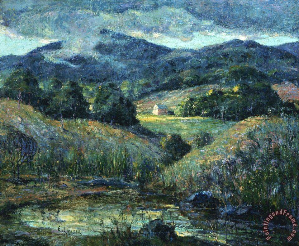960x793 Ernest Lawson Approaching Storm Painting - Approaching Storm Painting