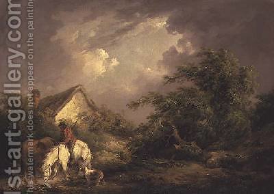 400x284 The Approaching Storm 1791 George Morland Reproduction 1st Art - Approaching Storm Painting