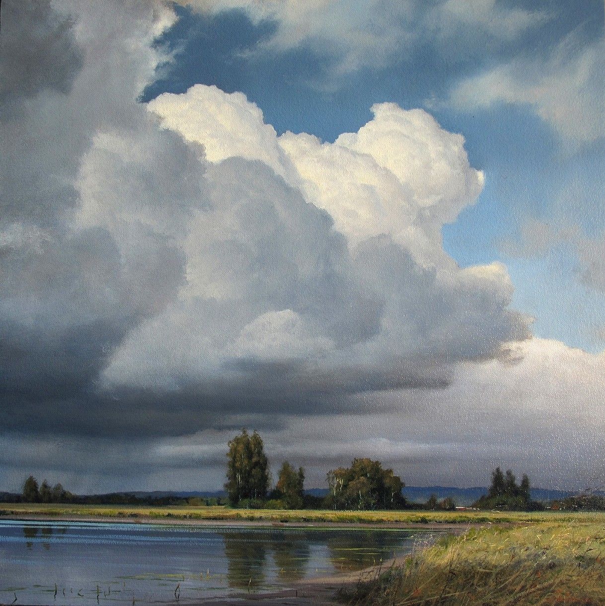 1218x1220 Approaching Storm - Approaching Storm Painting
