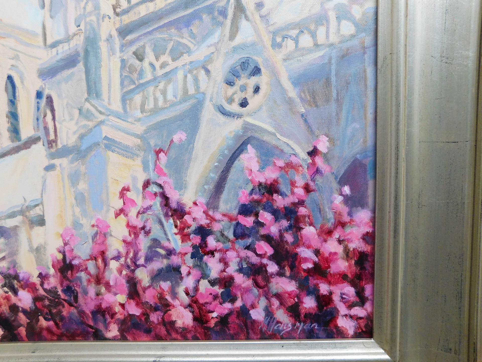 1920x1440 Saatchi Art April In Paris Painting By Michele Hausman - April In Paris Painting