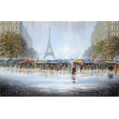 April In Paris Painting at PaintingValley.com | Explore collection of ...