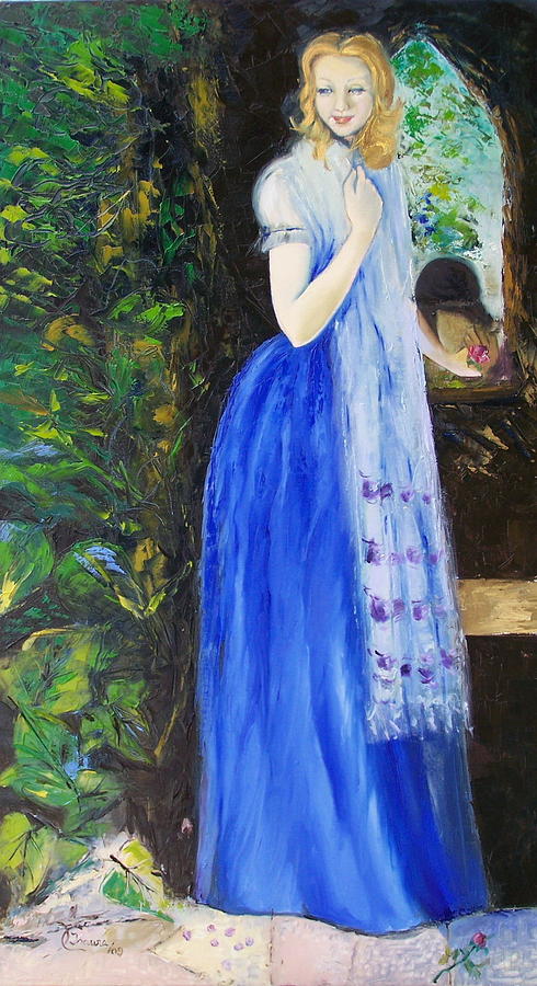 490x900 April Love Painting By Isaura Campos - April Love Painting