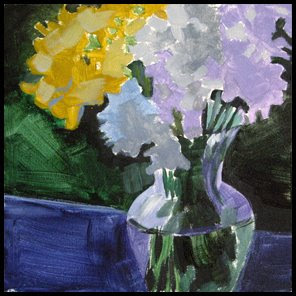 296x296 Louisiana Edgewood Art Paintings By Louisiana Artist Karen - April Love Painting