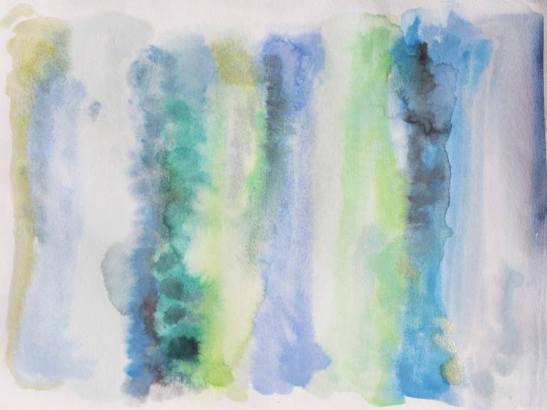 770x578 Saatchi Art April Love, 40 X 60 X 1.5 Inches, Irena Orlov's One - April Love Painting