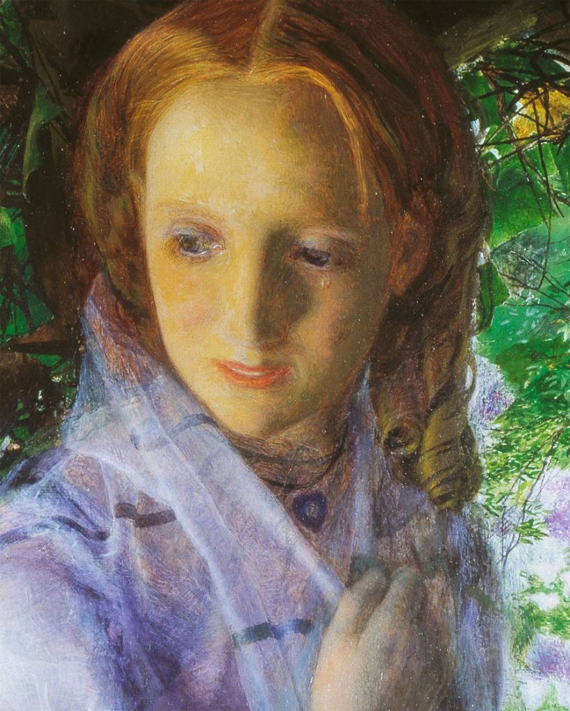 821x1024 That Quivering Expression Pre Raphaelite Sisterhood - April Love Painting