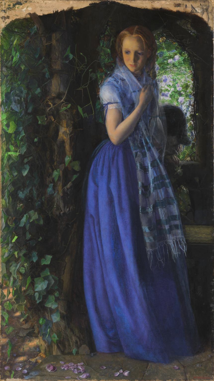 862x1536 April Love', Arthur Hughes, 1855 6 Tate - April Love Painting