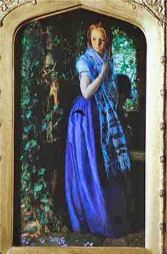 236x357 The Long Engagement By Arthur Hughes, 1859 - April Love Painting