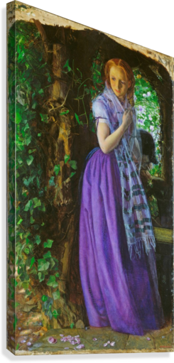 245x511 April Love, 1856 - April Love Painting