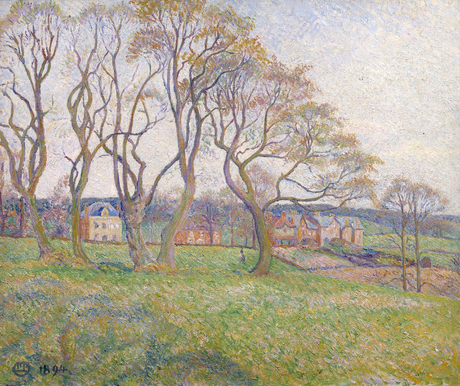 1536x1288 April, Epping', Lucien Pissarro, 1894 Tate - April Painting