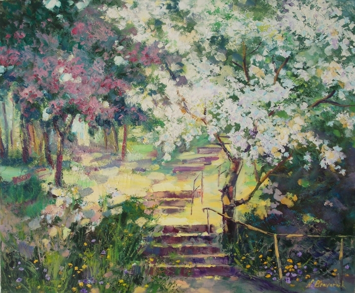 700x579 April - April Painting