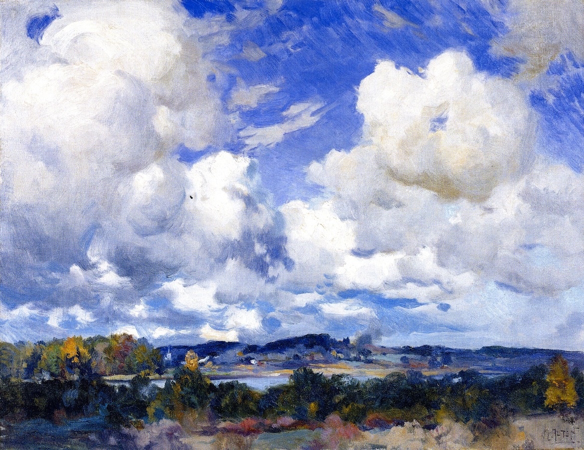 1170x901 April Painting Mathias J Alten Oil Paintings - April Painting