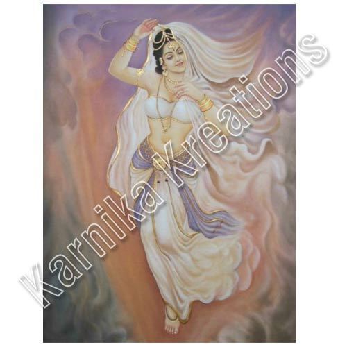 500x500 Apsara Painting Karnika Kreations Manufacturer In Adarsh Nagar - Apsara Painting