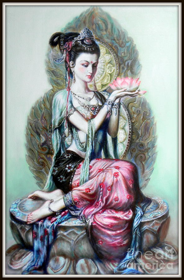 591x900 Apsara Painting By Dinesh Dubey - Apsara Painting