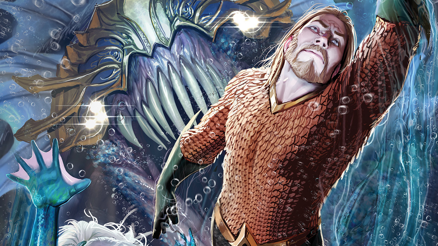 1440x810 Aquaman - Aquaman Painting