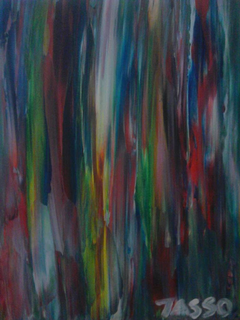 770x1027 Saatchi Art Aquamarine Painting By Anastasios Tasso Marinakis - Aquamarine Painting