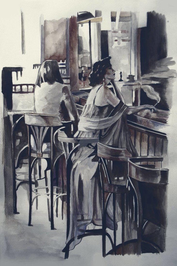 730x1095 Aquarelle Painting By Janbogosyan - Aquarelle Painting