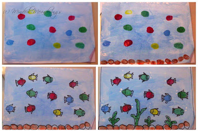 400x267 Finger Painting - Aquarium Painting For Kids