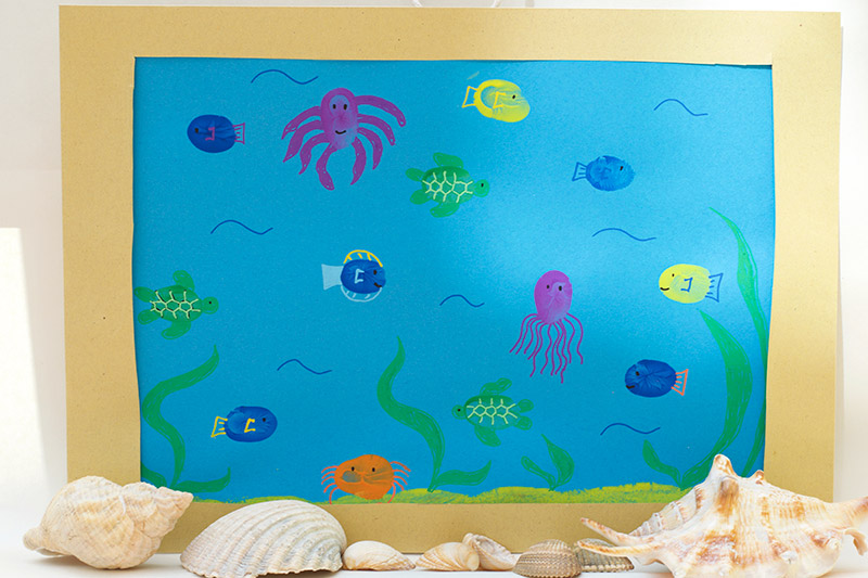Aquarium Painting For Kids at Explore collection