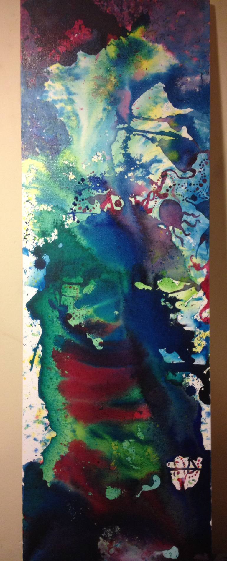 770x1898 Saatchi Art Aquatic Painting By Adam Unterreiner - Aquatic Painting