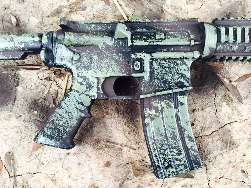 800x600 How To Diy Camo Paint Your Rifle - Ar Painting