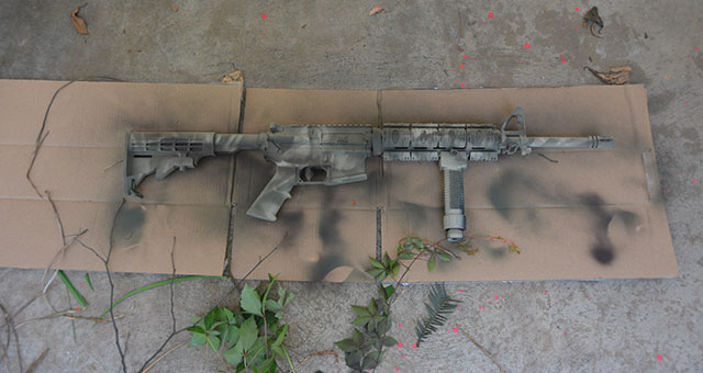 640x340 How To Camo Paint Your Ar15 - Ar Painting