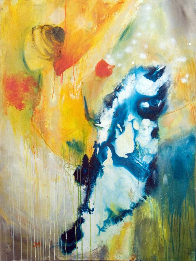 770x1026 Saatchi Art Arabesque Painting By Jen Squires - Arabesque Painting