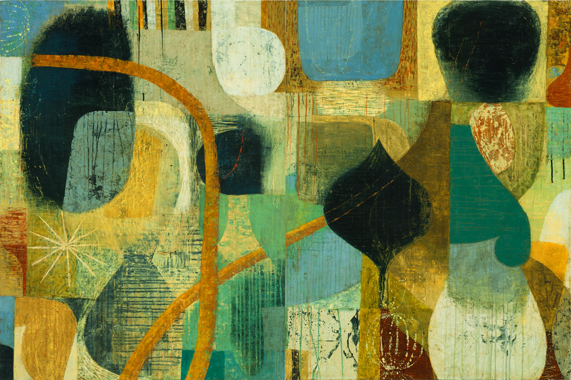 1137x756 Claire B Cotts Art Arabesque - Arabesque Painting