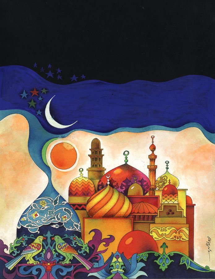 695x900 Inspiration Of The Arabian Nights Painting - Arabian Nights Painting