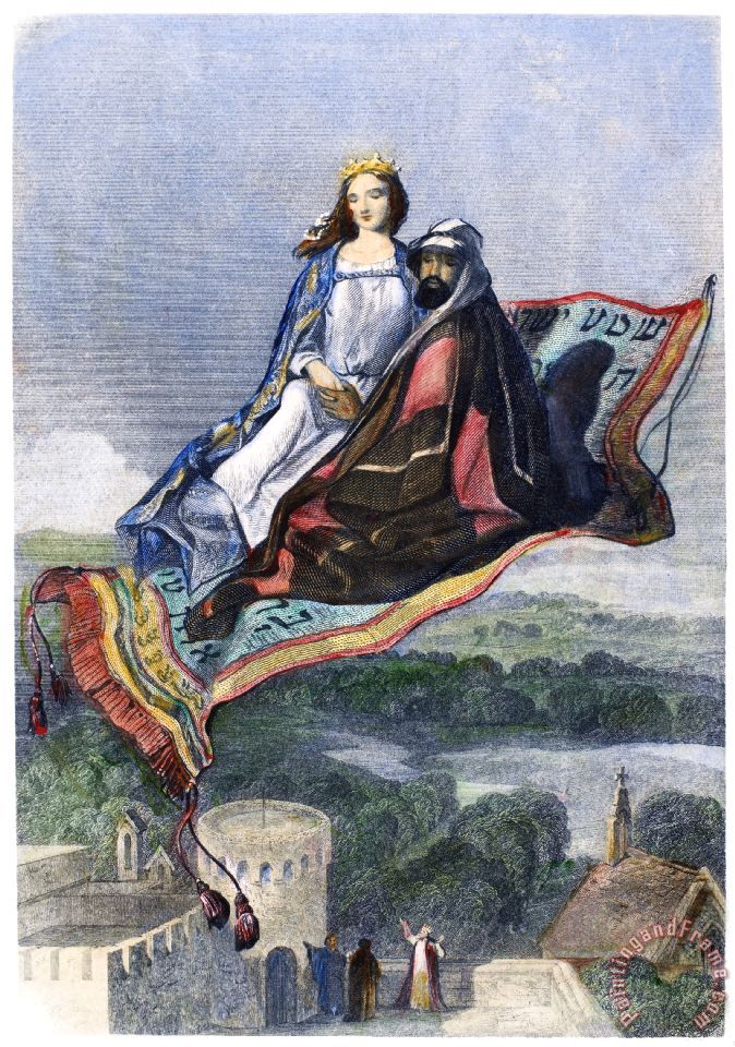 674x960 Others Arabian Nights Carpet Painting - Arabian Nights Painting