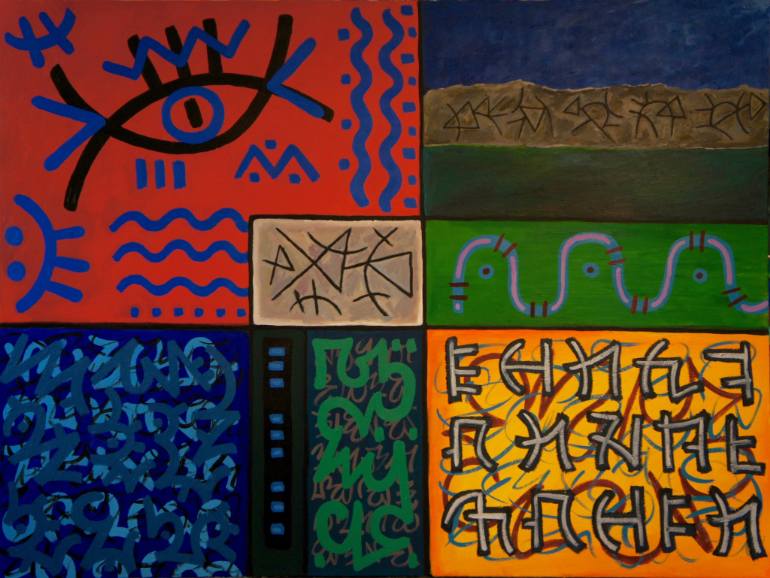 770x578 Saatchi Art Arabian Nights Painting By Jonathan Horowitz - Arabian Nights Painting