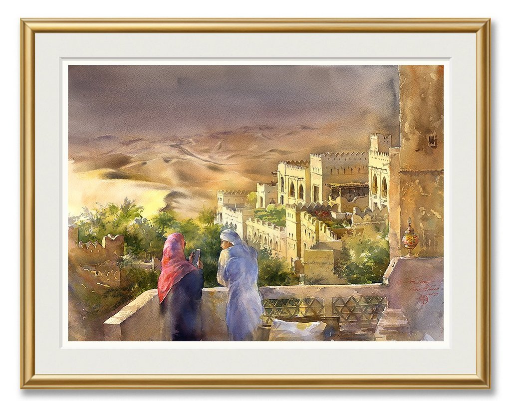1024x804 Arabian Magic Painting Image A Nation - Arabian Painting