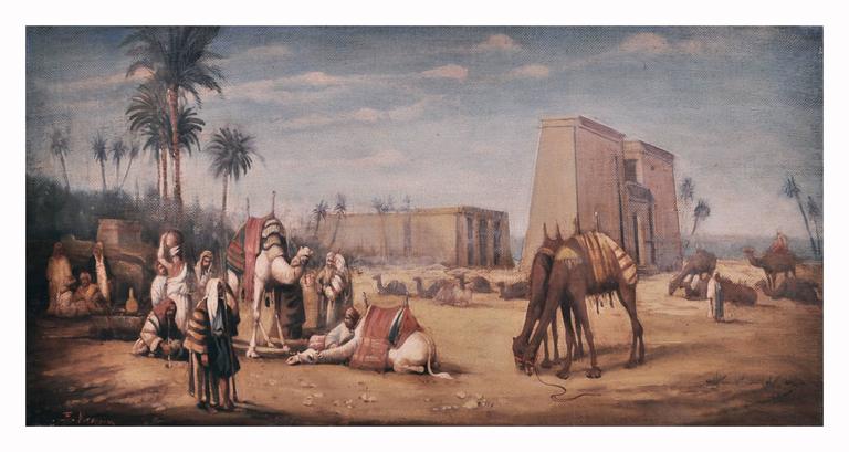 768x409 Francoise Vigneron - Arabian Painting