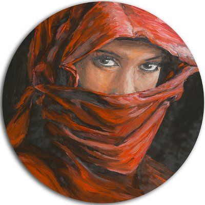 400x400 Designart - Arabic Woman Painting