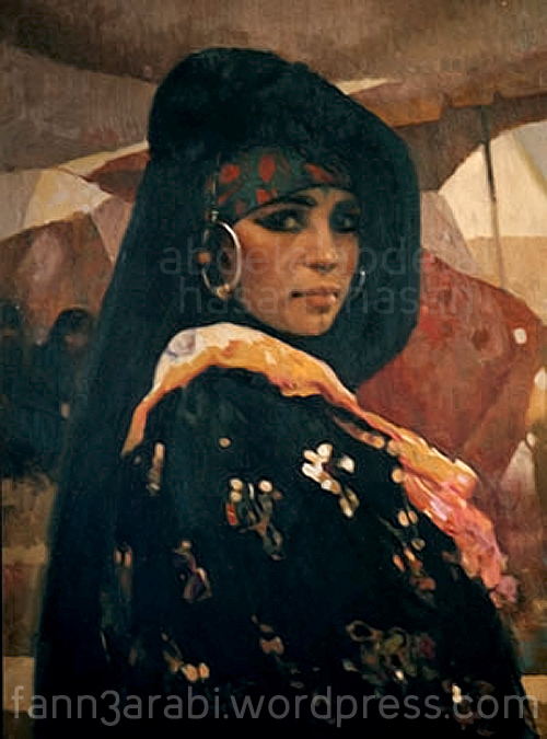 500x675 Featured Painting Fann 3arabi Arabic Art Page 2 - Arabic Woman Painting