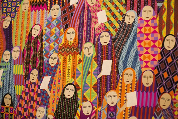 570x381 8 Short Stories By Arab Women For International Women's Day Arablit - Arabic Woman Painting