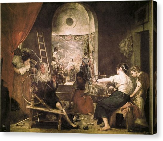 546x475 Arachne Art Fine Art America - Arachne And Athena Painting