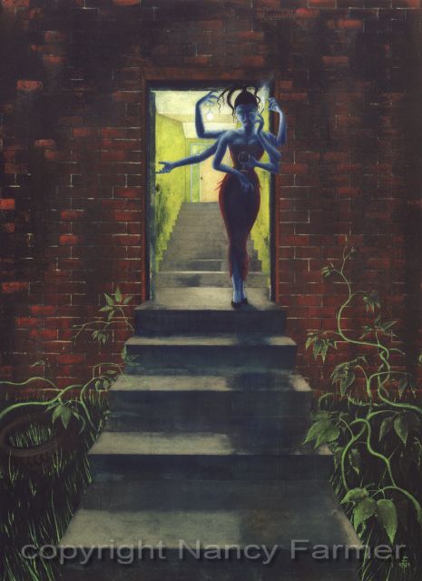 465x640 Ms Arachne's Residence - Arachne Painting