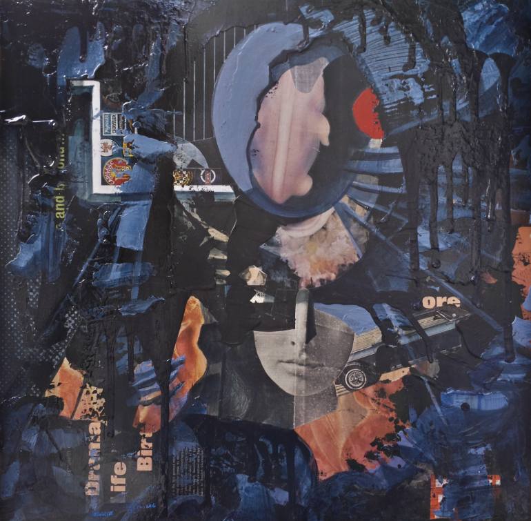 770x755 Saatchi Art Arachne Painting By Jim Ford - Arachne Painting