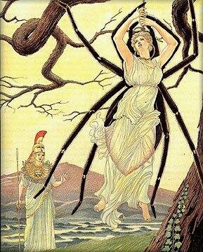 289x360 Arachne The Writings Of The Sorceress - Arachne Painting