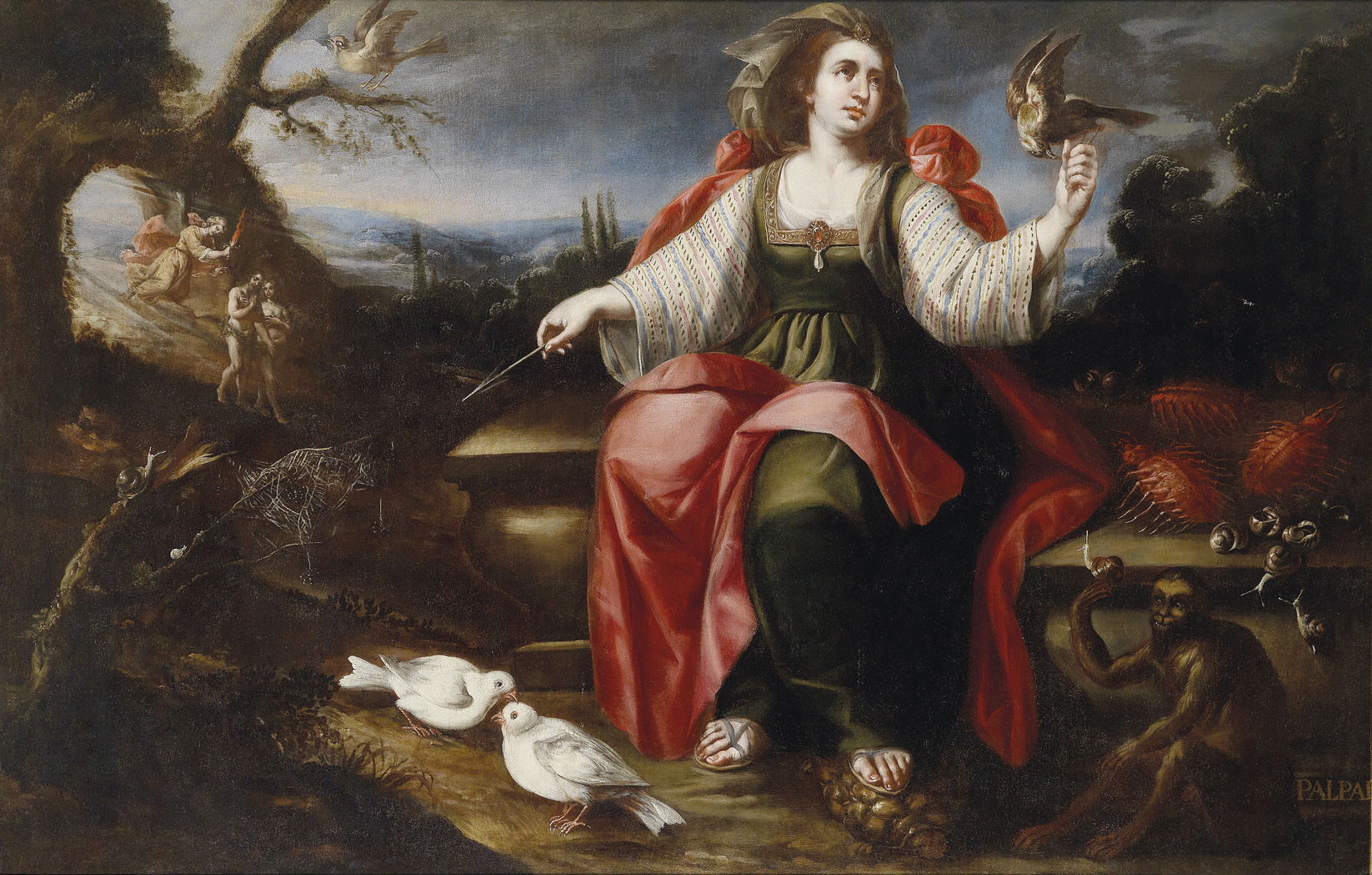 1646x1049 Arachne And Her Web Spiders In Paintings And Prints - Arachne Painting