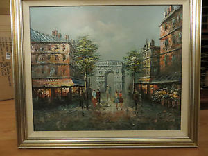 300x225 K.gropper Paris Arc De Triomphe - Arc De Triomphe Painting