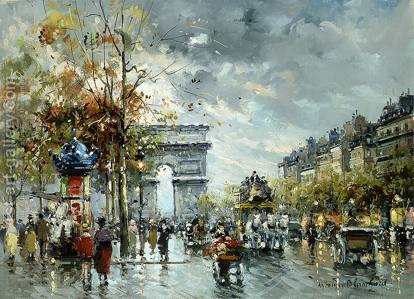 832x600 L Arc De Triomphe Agost Benkhard Reproduction 1st Art Gallery - Arc De Triomphe Painting