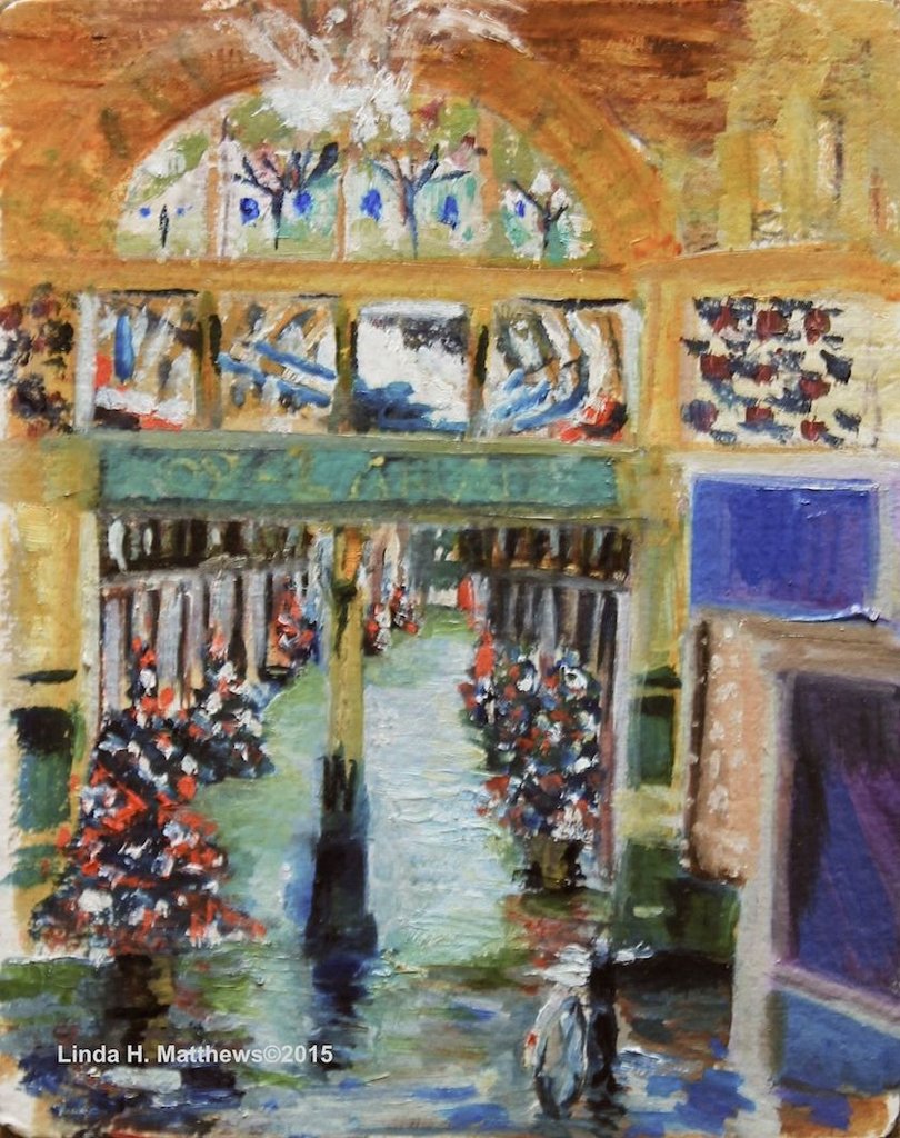 810x1024 Royal Arcade, Norwich - Arcade Painting