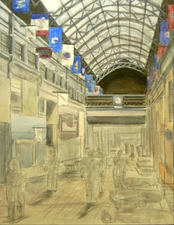 350x453 Arcade Painting Starting To Take Shape - Arcade Painting