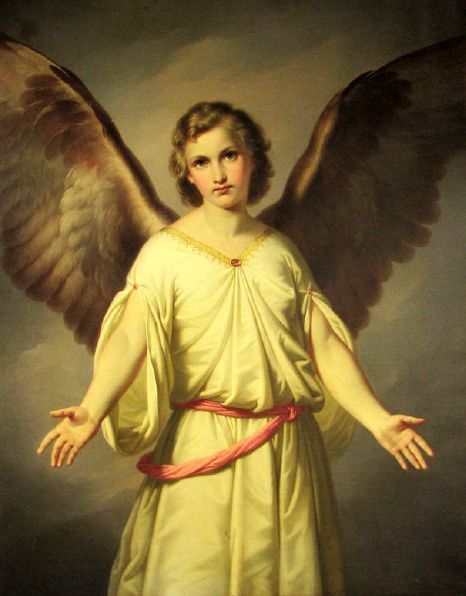 466x596 Archangel Gabriel American Gallery - Archangel Gabriel Painting
